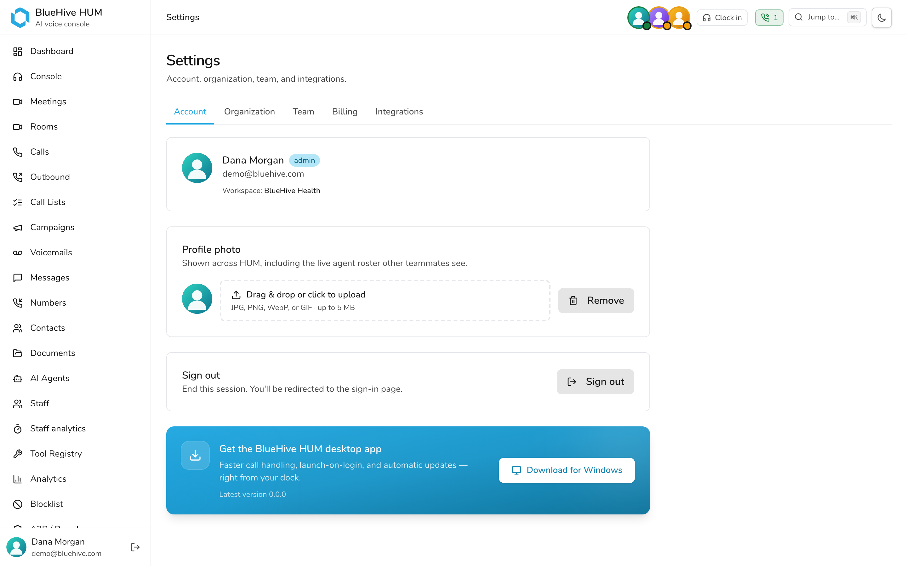 Simple, flexible billing — light
