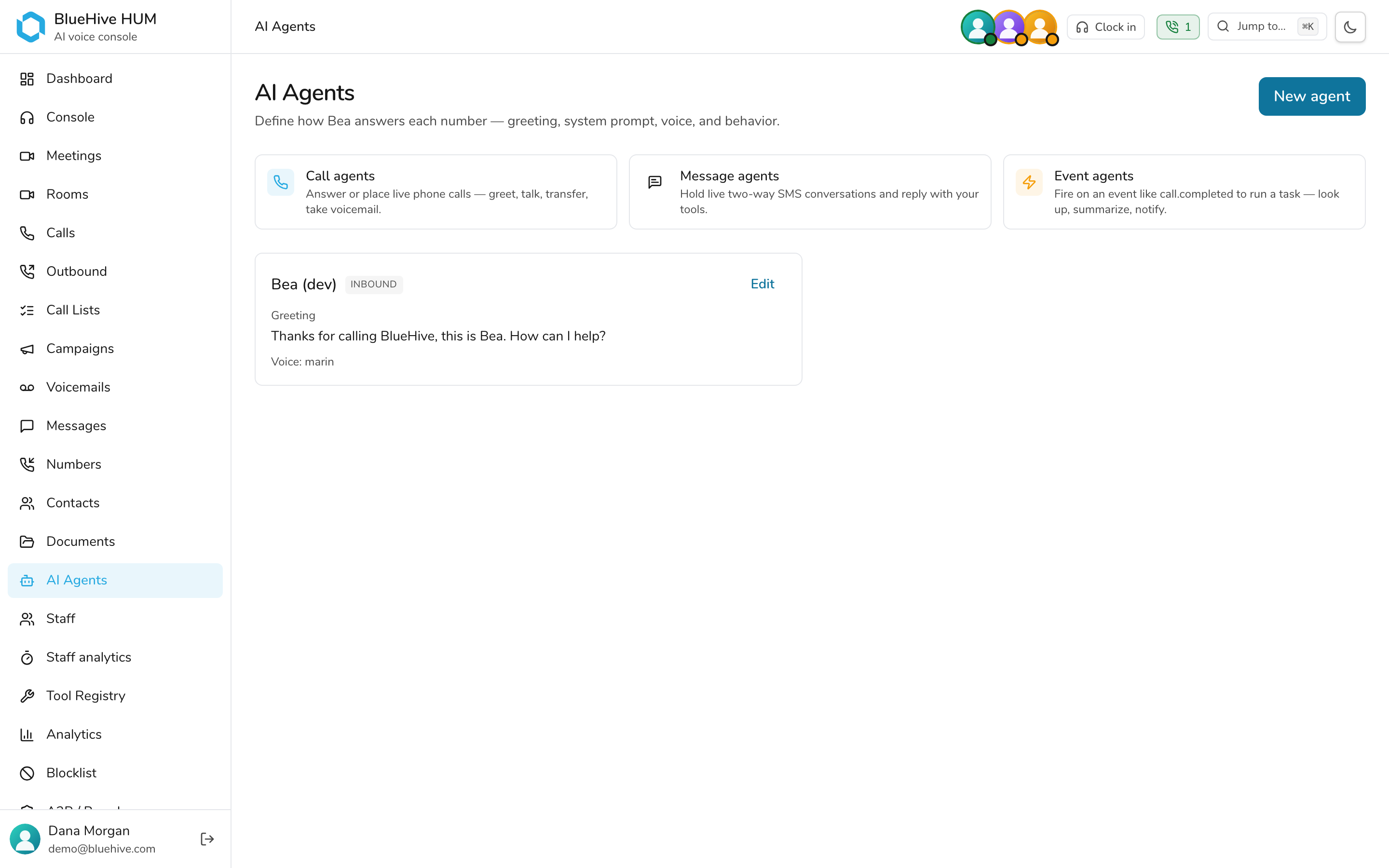 Say hello to AI Agents — light